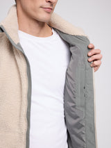 Padded Teddy-Fleece Jacket natural/light bottle