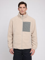 Padded Teddy-Fleece Jacket natural/light bottle