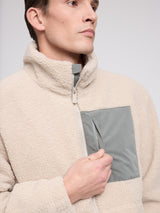 Padded Teddy-Fleece Jacket natural/light bottle