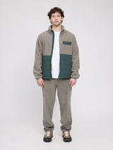 Fabric Block Jacket eucalyptus/forest