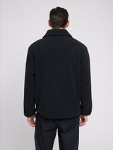 Bonded Teddy-Fleece Jacket black