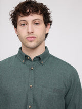 Melange Flannel Shirt bottle mel.