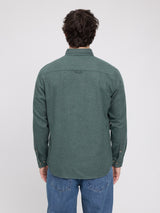 Melange Flannel Shirt bottle mel.