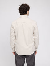 Melange Flannel Shirt sandy olive mel.