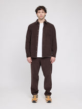 Pocket Corduroy Shirt black coffee