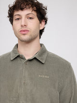 Wide Corduroy Shirt light bottle