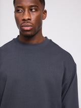 Back Print Sweatshirt obsidian/wander