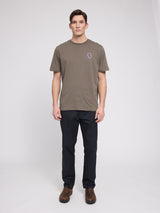 Chest Print T-Shirt crocodile