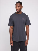 Chest Print T-Shirt obsidian