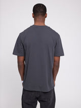 Chest Print T-Shirt obsidian