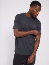 Chest Print T-Shirt obsidian