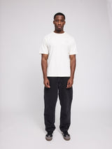 Back Print Theme T-Shirt offwhite/coffee