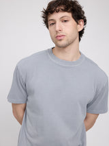 Natural Dye T-Shirt natural dye ice blue