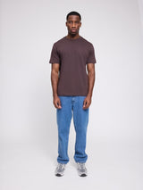 Back Print T-Shirt black coffee/wander