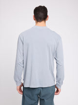 Natural Dye Longsleeve natural dye ice blue