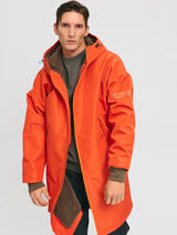 Heavy Performance Overcoat burnt orange