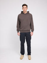 Genderless Natural Dye Hoodie natural dye black coffee