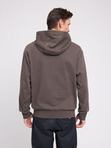 Genderless Natural Dye Hoodie natural dye black coffee
