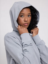 Genderless Natural Dye Hoodie natural dye ice blue