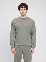 Genderless Natural Dye Sweatshirt natural dye black coffee
