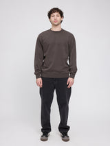 Genderless Natural Dye Sweatshirt natural dye black coffee