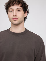 Genderless Natural Dye Sweatshirt natural dye black coffee