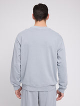 Genderless Natural Dye Sweatshirt natural dye ice blue