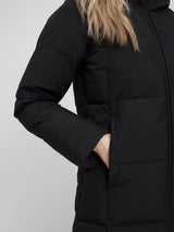 Basic Puffer Coat black