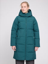 Basic Puffer Coat deep teal