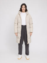 Basic Puffer Coat feather gray