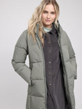 Basic Puffer Coat light bottle