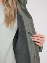 Basic Padded Parka light bottle