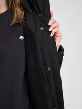 Basic Padded Parka black