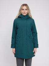 Functional Padded Parka deep teal