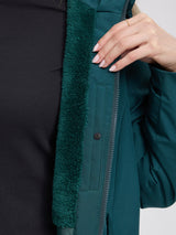 Functional Padded Parka deep teal