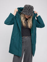 Functional Padded Parka deep teal
