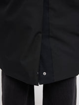 Functional Padded Long Coat black
