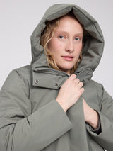 Functional Padded Long Coat light bottle