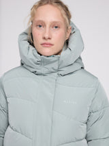 Waves Quilt Puffer Jacket ice green