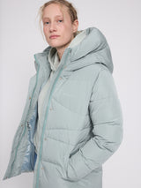 Waves Quilt Puffer Jacket ice green