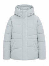 Waves Quilt Puffer Jacket ice green