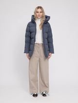 Basic Mid Length Puffer Jacket night flight