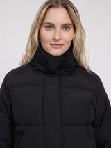 Over-Sized Raglan Puffer Coat black