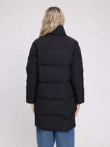 Over-Sized Raglan Puffer Coat black