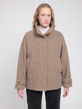 Vegan Wool Jacket walnut