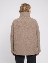 Vegan Wool Jacket walnut
