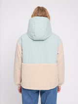 Fabric Blocking Jacket ice green/natural