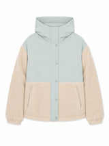 Fabric Blocking Jacket ice green/natural