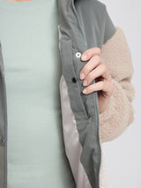 Fabric Blocking Jacket light bottle/natural