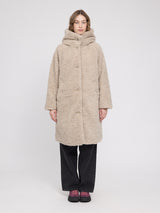 Faux-Fur Coat natural